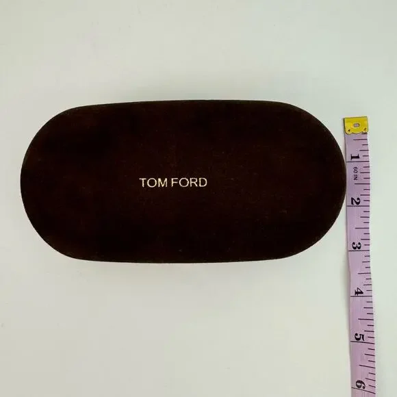 Tom Ford Sunglasses Case Brown Velvet - Picture 8 of 8